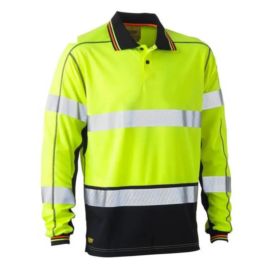 Picture of Bisley, Taped Hi Vis Polyester Mesh Polo